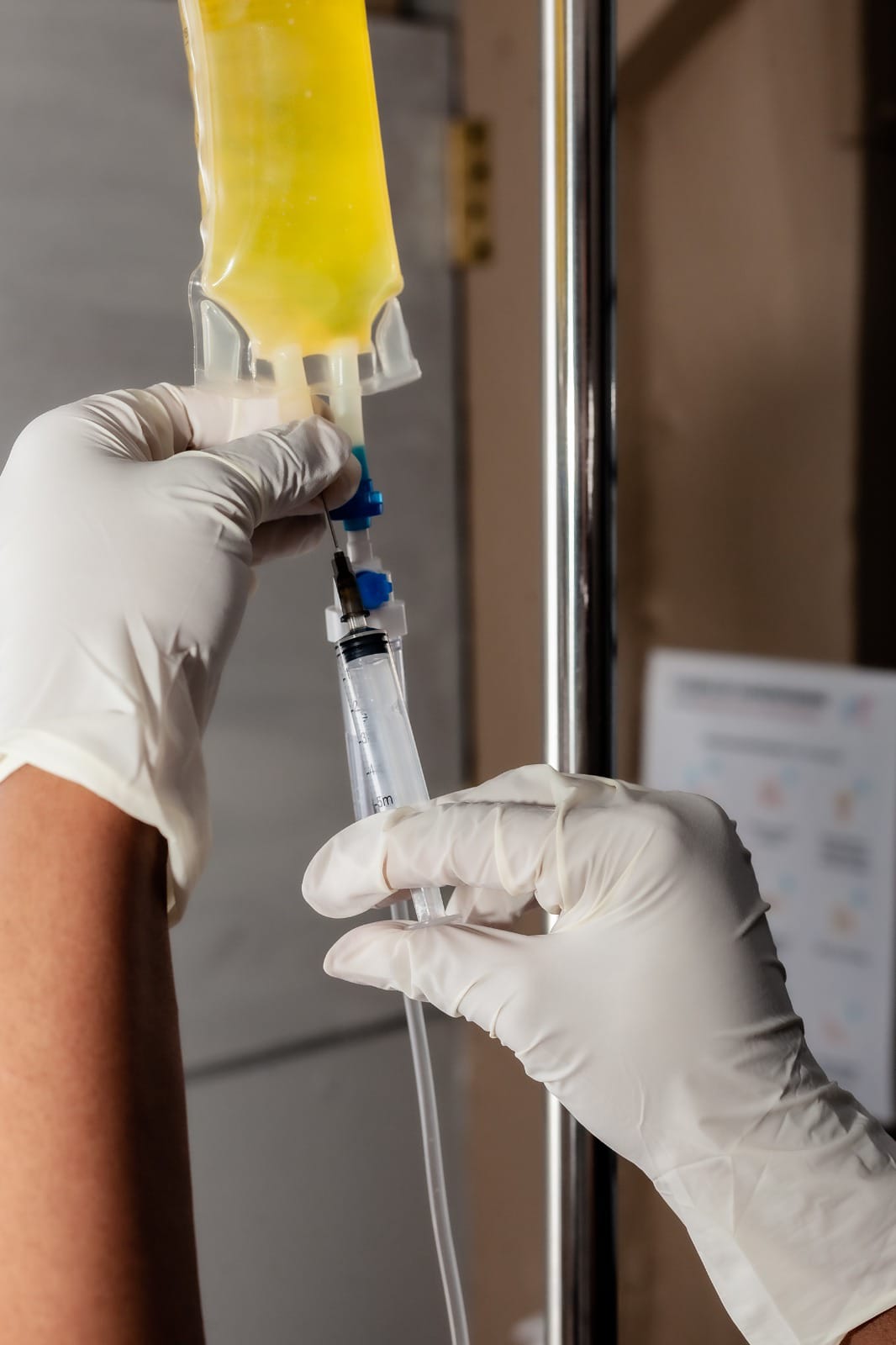 IV drip preparation